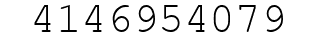 Number 4146954079.