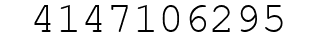 Number 4147106295.