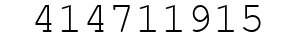 Number 414711915.