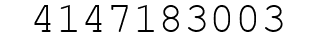 Number 4147183003.