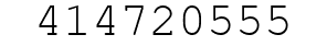 Number 414720555.