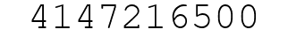 Number 4147216500.