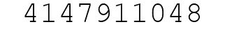 Number 4147911048.