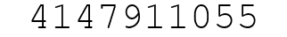 Number 4147911055.