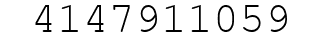 Number 4147911059.