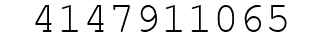 Number 4147911065.