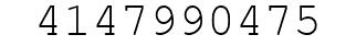 Number 4147990475.