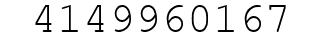 Number 4149960167.