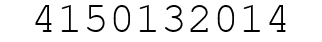 Number 4150132014.