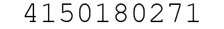Number 4150180271.