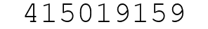 Number 415019159.