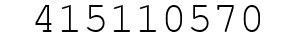 Number 415110570.