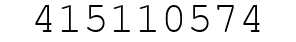 Number 415110574.