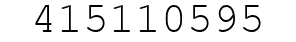 Number 415110595.