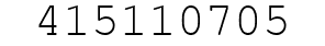 Number 415110705.