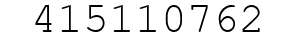 Number 415110762.
