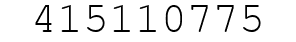 Number 415110775.