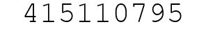 Number 415110795.