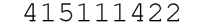 Number 415111422.