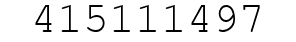 Number 415111497.