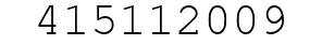 Number 415112009.