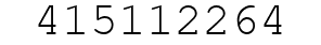 Number 415112264.