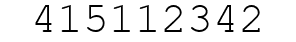 Number 415112342.
