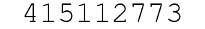 Number 415112773.