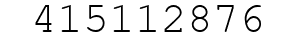 Number 415112876.