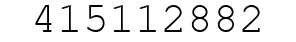 Number 415112882.