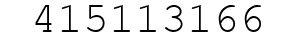 Number 415113166.