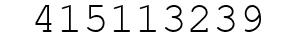 Number 415113239.
