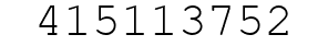 Number 415113752.