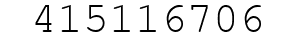 Number 415116706.