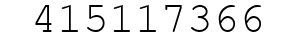 Number 415117366.