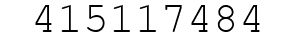 Number 415117484.