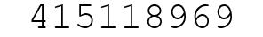 Number 415118969.