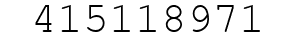 Number 415118971.