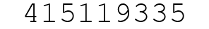 Number 415119335.