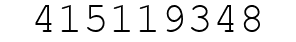Number 415119348.
