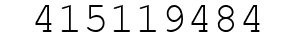Number 415119484.