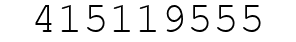 Number 415119555.