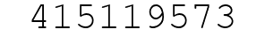 Number 415119573.