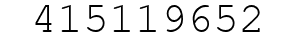 Number 415119652.