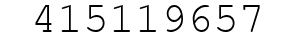 Number 415119657.