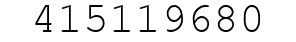 Number 415119680.