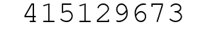 Number 415129673.