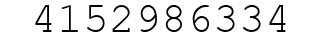 Number 4152986334.