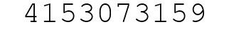 Number 4153073159.