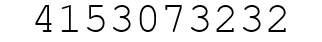 Number 4153073232.